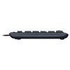 LOGITECH / K200 wired keyboard, 112 keys + 8 additional keys, USB, black