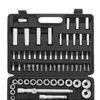 Plumbing kit, 94 items, SIBBTECH, 1/4," 1/2, heads, bits, ratchet keys, case