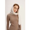 Оренбургский Пуховый Платок / Openwork downy tippet, color white