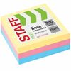 STAFF / Self-adhesive block (stickers), 75x75 mm, 300 sheets, 3 colors