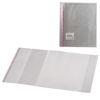 Capas PP para livro didático e caderno A4, conjunto de 5 peças, Universal, borda adesiva, 80 mícrons, 300x500 mm