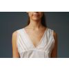Снежинка / Chemise femme coupe droite à larges bretelles