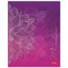 HATBER / Notebook, А5, 48 sh., Suporte, gaiola, folha 3D, "Mandala" / 10 unid.