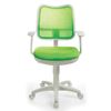 Chair CH-W797 / SD with armrests, light green