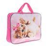 Calligrata / Folder with handles textile "The most cute"