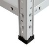 MS shelves (s1000g300 mm), SET 7 for metal rack, fittings in the set