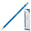 Mine de plomb noire STAEDTLER (Allemagne), 1 pièce, "Norica", HB, avec un élastique, corps bleu, taillé