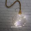 Kaemingk / Pendant lamp-ball Bradberry 15 cm, 12 micro LED lamps, battery operated, glass