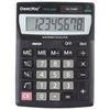 Desktop calculator OFFISMAG OFM-1807, COMPACT (140x105 mm), 8 digits, dual power supply