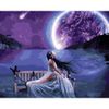 Опт-картина / Pittura con numeri 40x50 Riunioni notturne