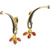 Yellow gold earrings - Alilu collection