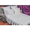 Елецкие кружева / Yelets lace / Cotton lace bedding set with embroidery