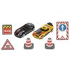 Технопарк / Technopark / Play mat with 2 metal cars