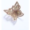 Lace brooch Butterfly gold