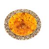 Amber Palace / Dish "Üzüm" kehribardan, bronzdan