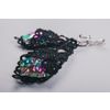 Lace earrings "Princess Diana" black