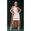 Снежинка / Snowflake / Women's dress "Desert of the Far North"