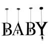 BayerLux / Pendant lamp "BABY" 4х40W