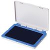 Stamp pad BRAUBERG, 100х80 mm (working surface 90x50 mm), blue paint