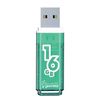 SMARTBUY / Flash Drive 16 GB, Glossy, USB 2.0, green