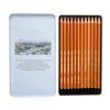 Koh-I-Noor / A set of black lead pencils of different hardness 12 pcs "ART" 8B-2H