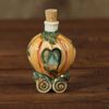 Лефортовский фарфор / Lefortovo porcelain / Christmas tree toy "Pumpkin", damask 50 ml