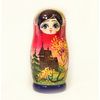 Хохлома Оптом / Matryoshka "the Temple" 5 dolls