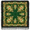 Павловопосадский платок  / Shawl "Black Eyes", with a woolen fringe
