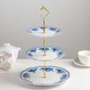 Доляна / Doliana / Dish 3 camadas "Smoke", 15,5 / 17/23 cm