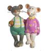 Ремеко / Decorative figure "Mouse couple" L9W12H13