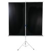 The projection screen on a tripod (200x200 cm), matte, 1:1, BRAUBERG "TRIPOD"