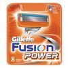 Replacement shaving cassettes 8 pcs. GILLETTE "Fusion Power", for men