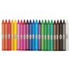 GAMMA / Wax crayons "Classic", 24 colors, 8.2x90 mm, triangular