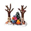 Tischkomposition 'Rest by the fire' (leuchtend), 12,5x14,5x11 cm, Batterien, LEMAX