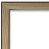 Premium frame 40x50 cm, wood, baguette 18 mm, "Sasha", light brown