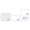 Envelopes C5 (162х229 mm), glue, "Where-To", SET of 50 PCs., valve machine, inner sealing