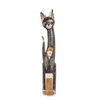 Decor and Gift / Wooden figurine "Cat" 80 cm
