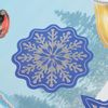 Decoretto / Stickers "Santa Claus and Snow Maiden"
