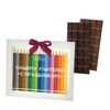 Chocolate greeting card "to Our Teacher!"
