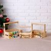 Дарим Красиво / Set of pots wooden "New Year's No. 3" 3in1
