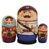 Matryoshka "Cossaco" 3 bonecas
