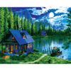 Опт-картина / Malen nach Zahlen 40x50 Nacht am See
