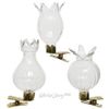 Kaemingk / Bộ lọ thủy tinh mini trên kẹp quần áo Mont de Marsan 9 * 4 cm, 3 chiếc