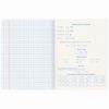 BRAUBERG / Notebook subject CLASSIC XXI 48 sheets, cardboard cover, MATH, cage, tip / 10 pcs.