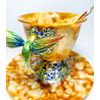 Amber Palace / Tea cup "Hummingbird", bronze