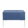 Poof "Host" M-43, 620 x620 x450 mm, eco-cozh, blue