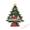 Holiday Classics / Christmas tree decoration "Christmas tree" Santa on a sleigh "desktop