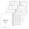 Livre BRAUBERG "Journal des activités parascolaires dans les établissements d'enseignement" 32 feuilles, A4
