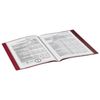 Cartella da 20 inserti BRAUBERG standard, rosso, 0,6 mm