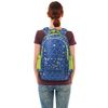 BRAUBERG Rucksack Jugend, "Hearts", Nylon, blau, 31x12x45 cm